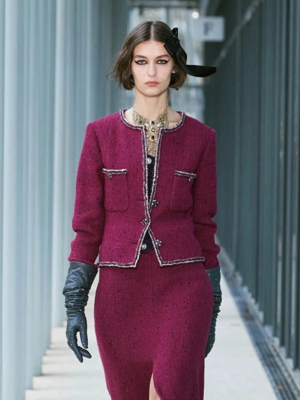 CHANEL PRE-FALL 2022 22A TWEED JACKET, FR 36, US 4